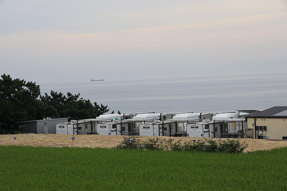 유니의바다 카라반캠핑장