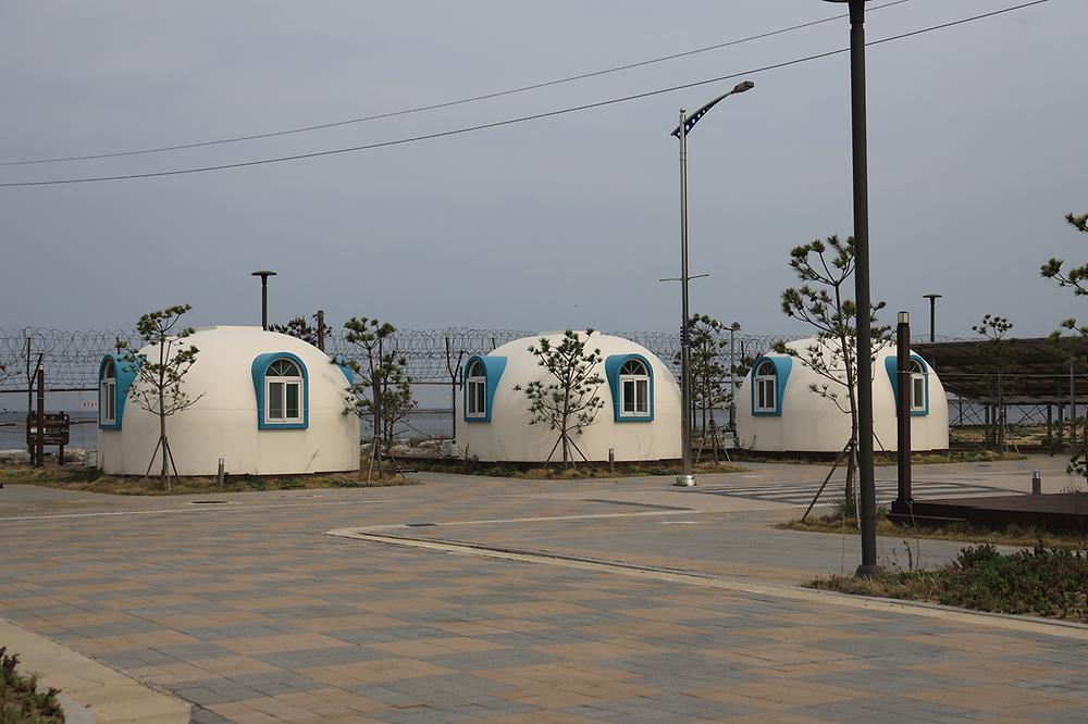 명파 해변 오토캠핑장