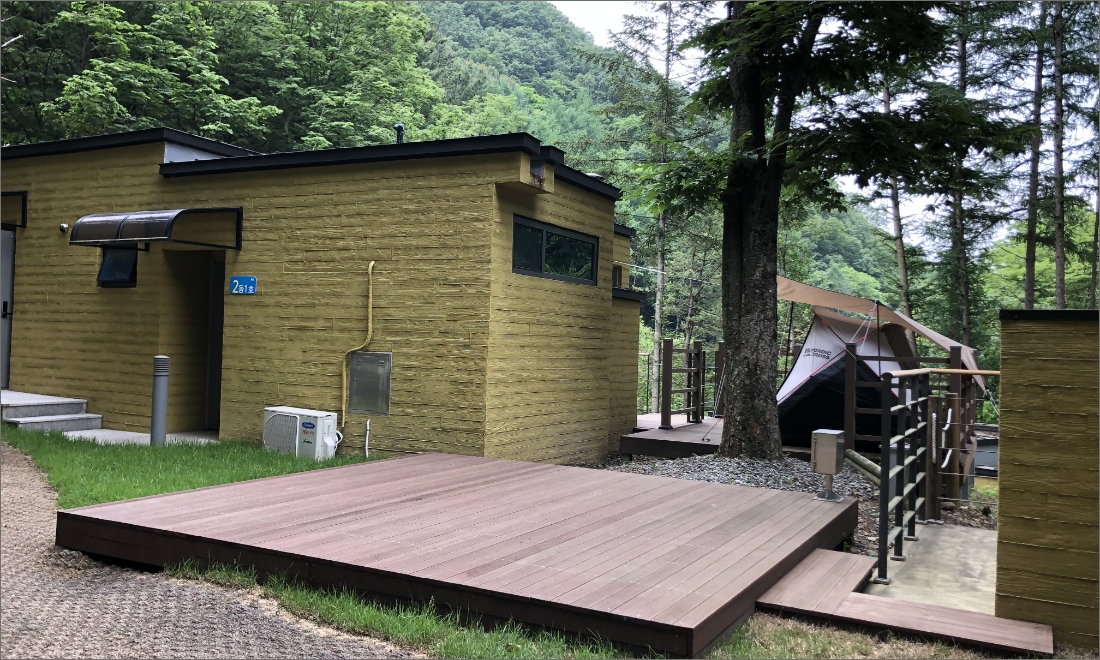 구곡폭포 국민여가 캠핑장 이미지