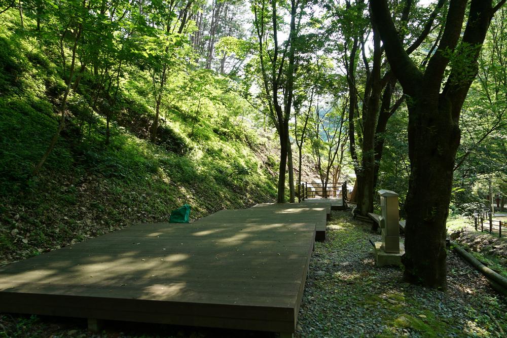 구곡폭포 국민여가 캠핑장