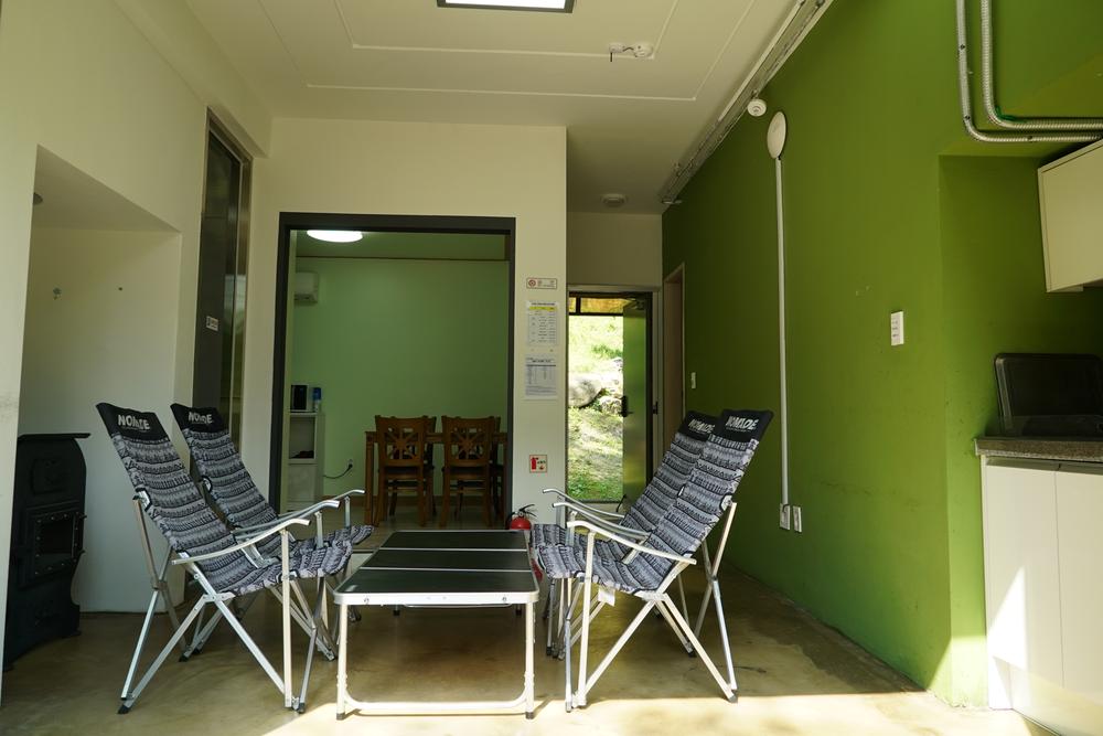 구곡폭포 국민여가 캠핑장