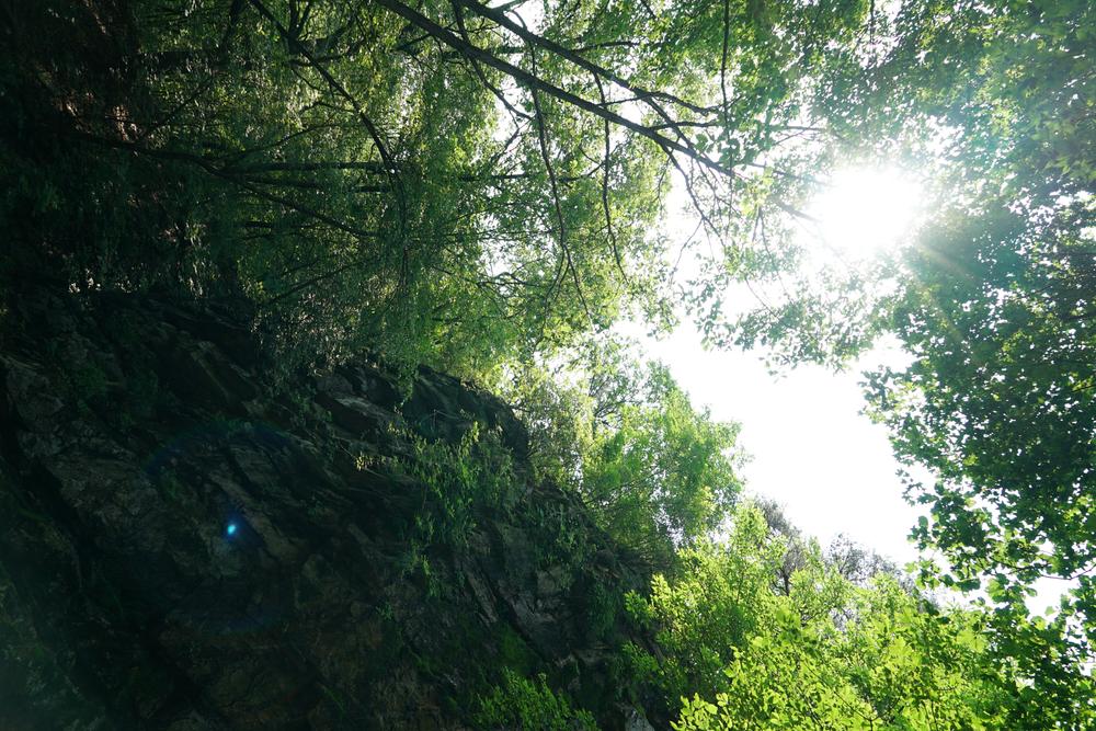 구곡폭포 국민여가 캠핑장