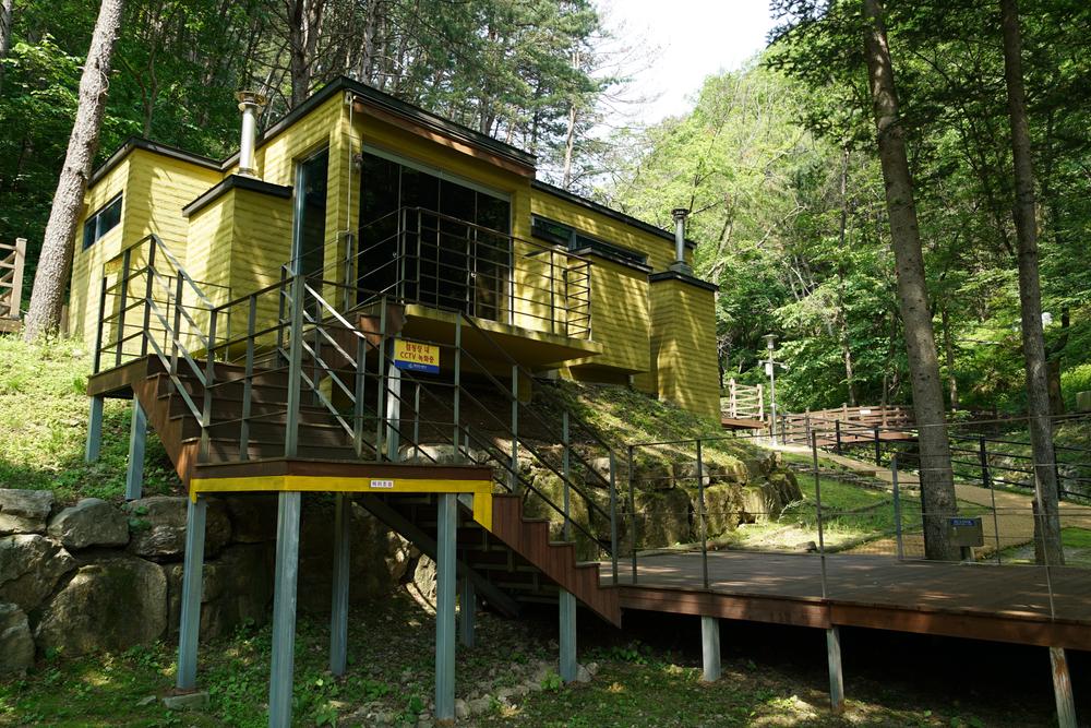 구곡폭포 국민여가 캠핑장